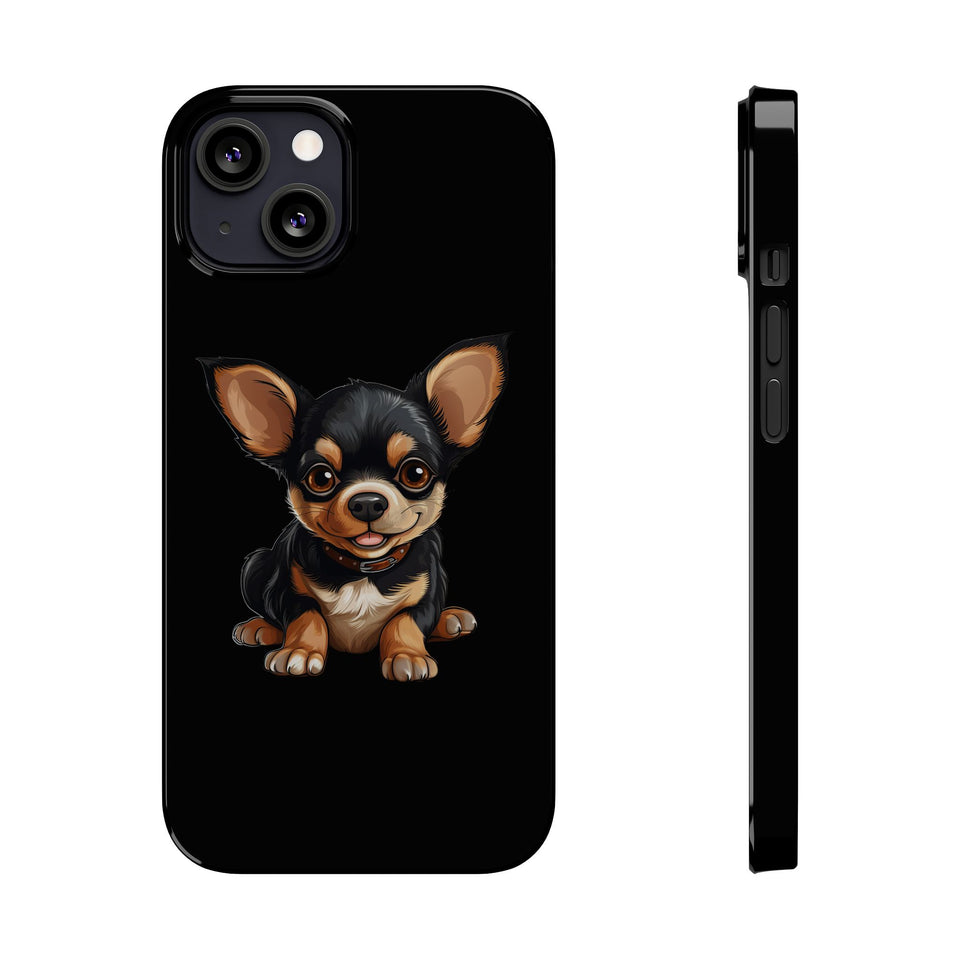 Premium Chihuahua iPhone Case | Cute Chihuahua Gifts Slim Phone Cases