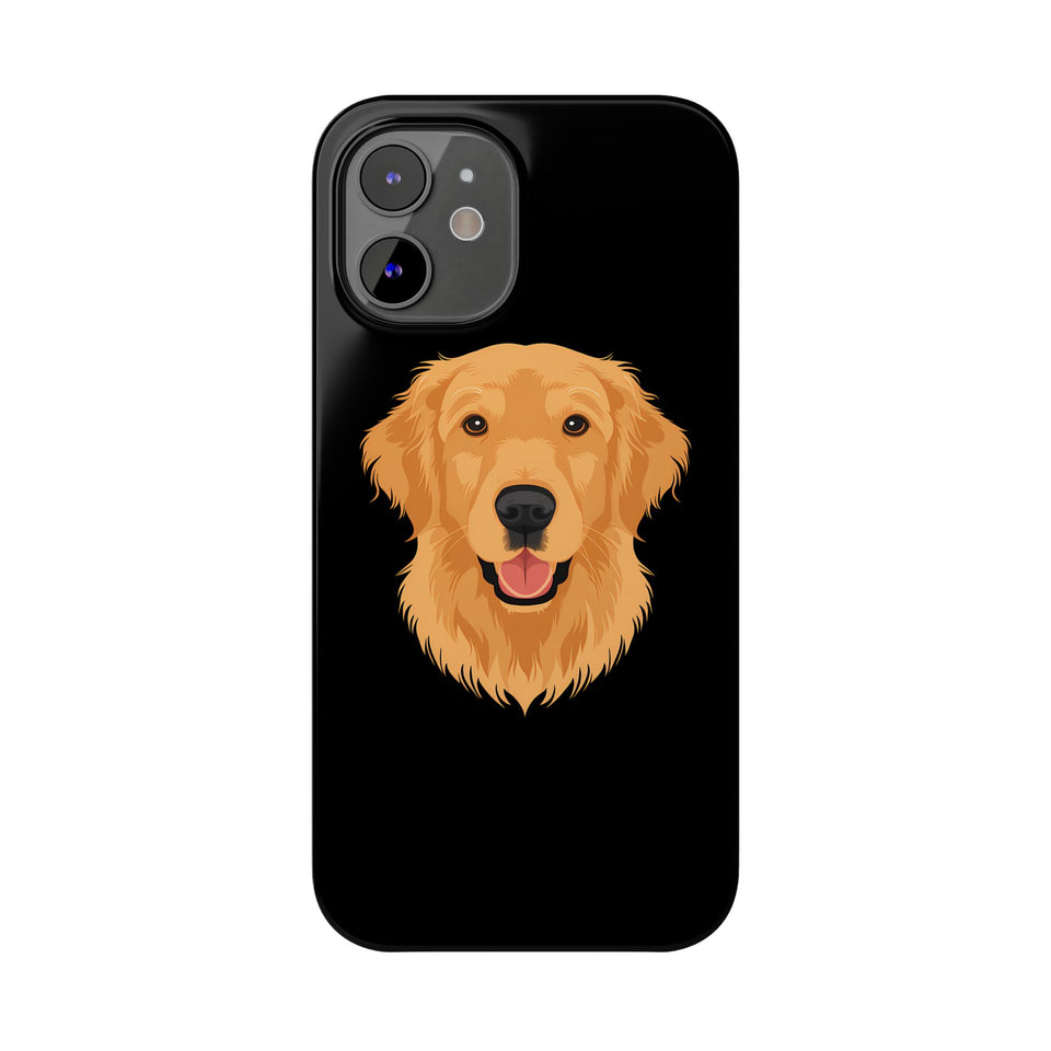 Premium Golden Retriever iPhone Case | Golden Retriever Gifts Slim Phone Cases