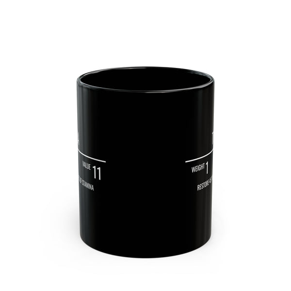 Tea RPG Black Mug