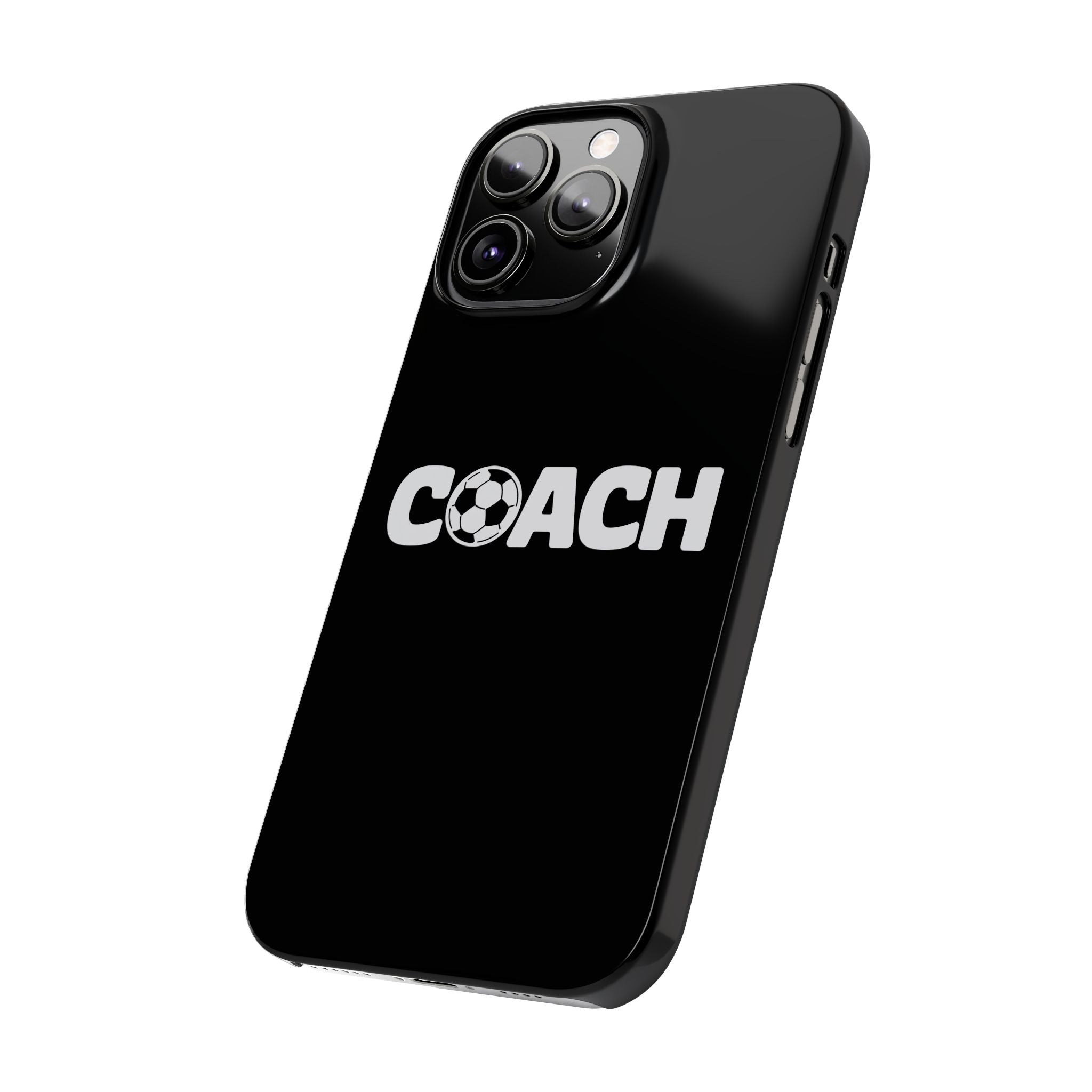 Premium Soccer Coach iPhone Case | Soccer Coach Gifts Slim Phone Cases