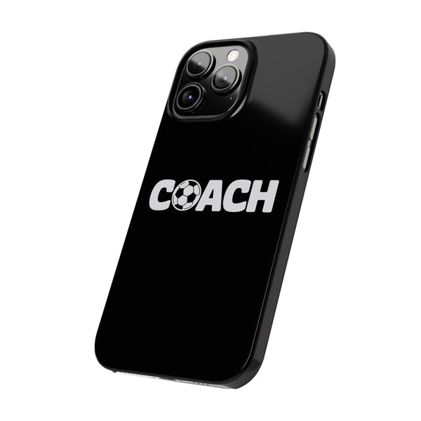Premium Soccer Coach iPhone Case | Soccer Coach Gifts Slim Phone Cases