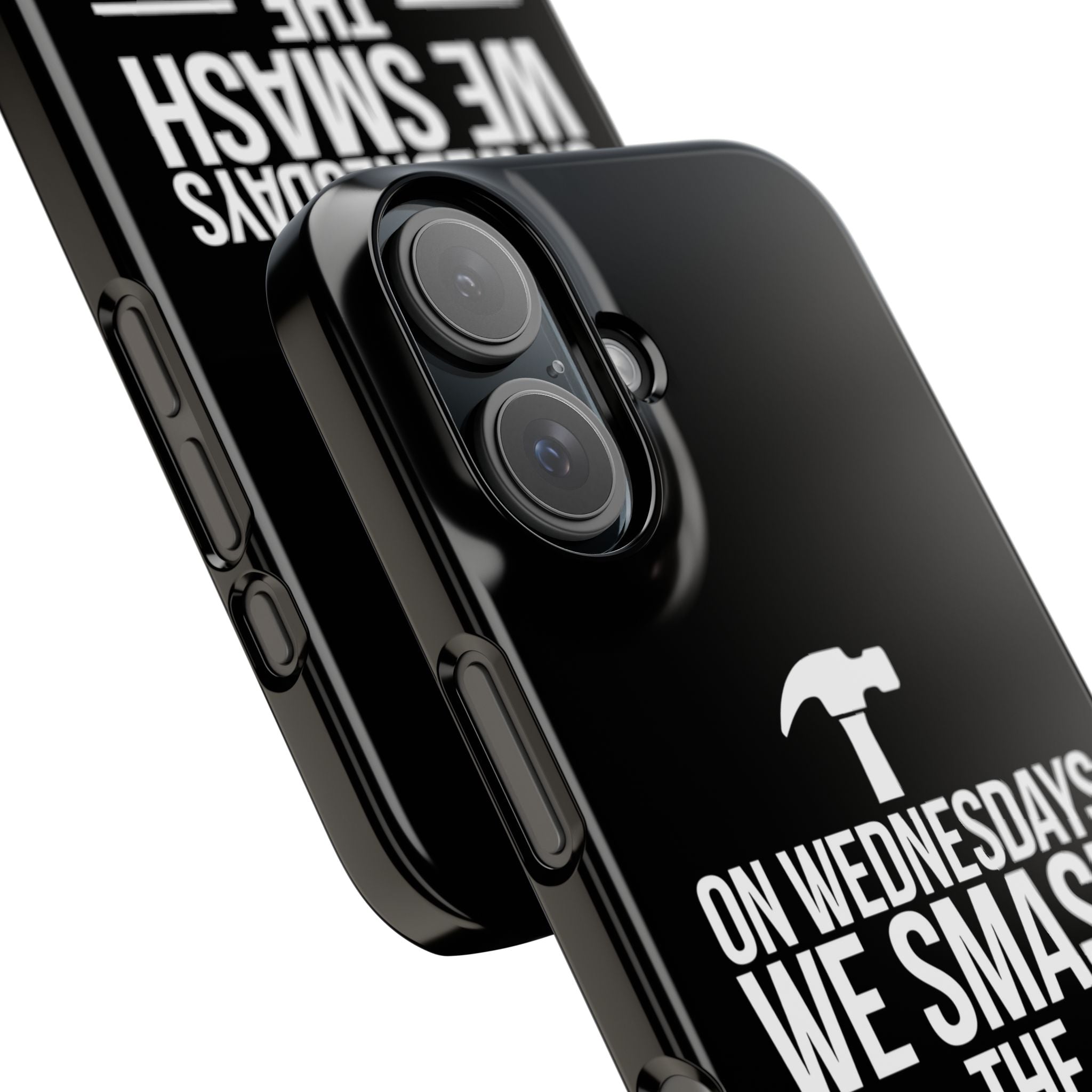 Premium On Wednesdays We Smash The Patriarchy iPhone Case | Feminist Gifts Slim Phone Cases