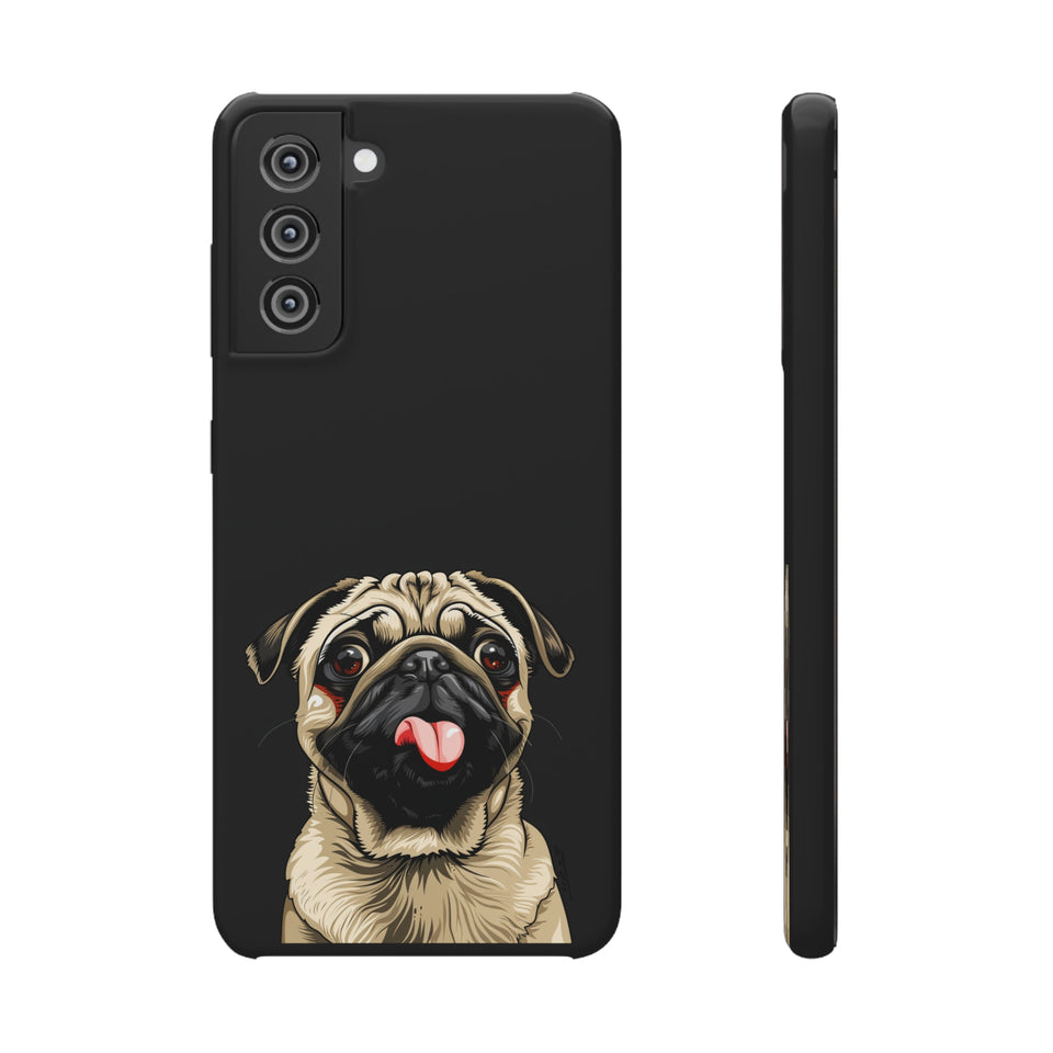 Pug Phone Case | I Love My Pug Phone Case | Pug iPhone & Samsung Galaxy Snap Cases