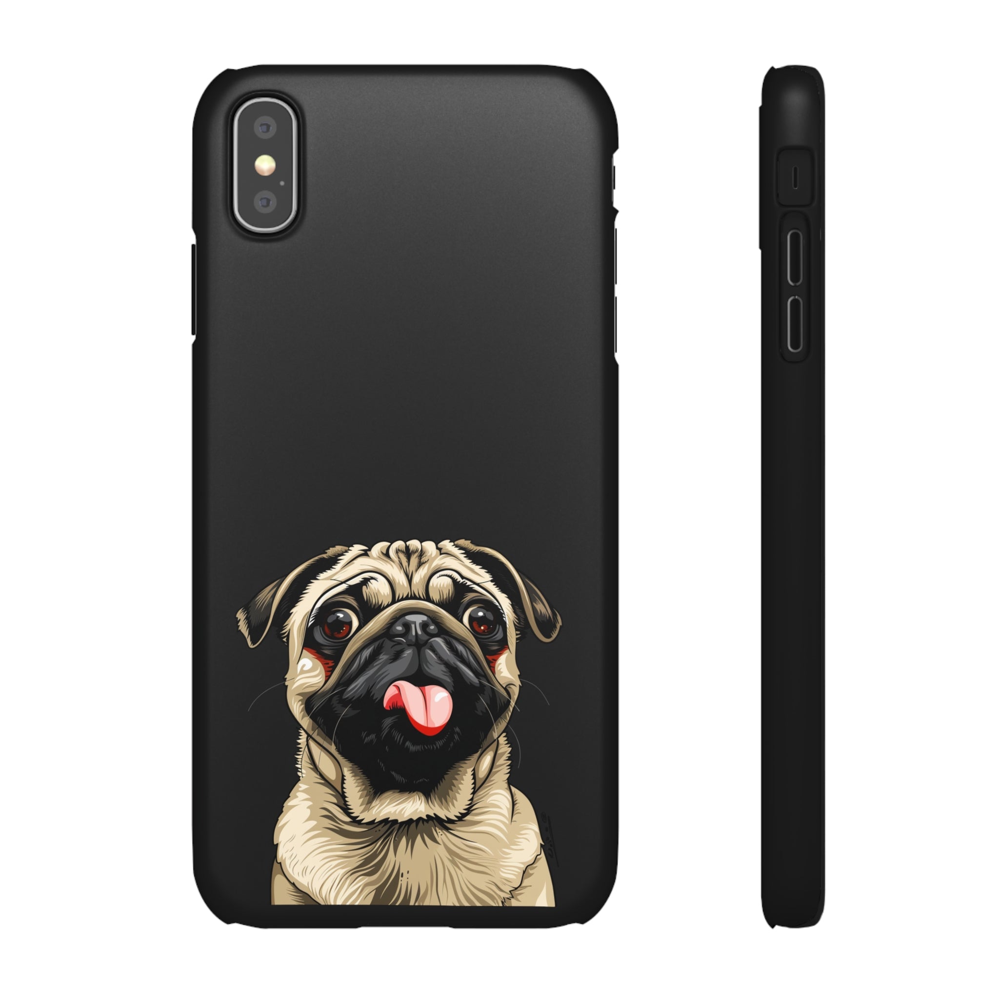 Pug Phone Case | I Love My Pug Phone Case | Pug iPhone & Samsung Galaxy Snap Cases