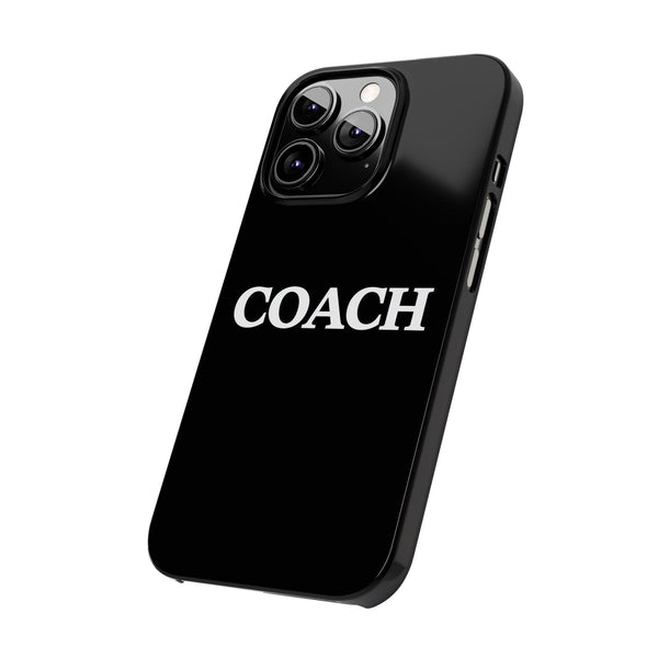 Premium Coach iPhone Case | Coach Gifts Slim Phone Cases