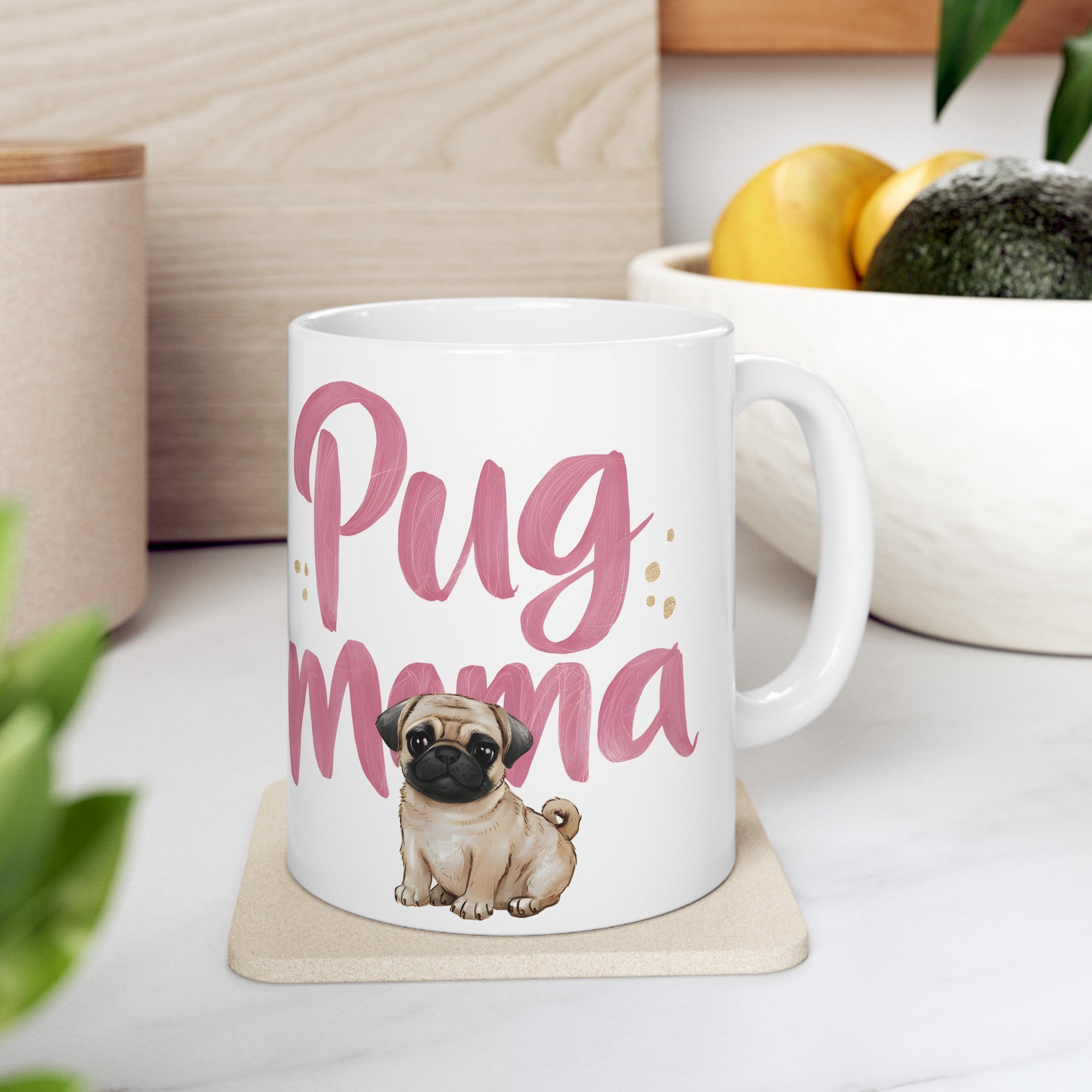 Pug Mama Mug | Pug Gift | Pug Coffee Mug | Pug Gift Ideas Mug 11oz
