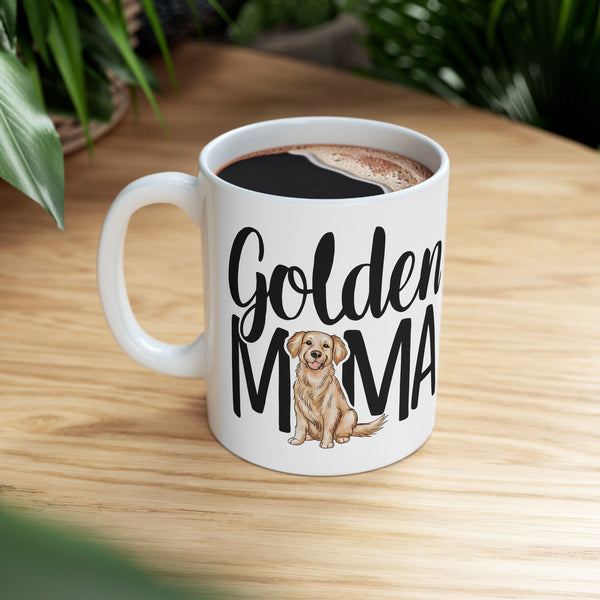 Golden Mama Mug Golden Retriever Gift | Golden Retriever Coffee Mug | Golden Retriever Gift Ideas Mug 11oz