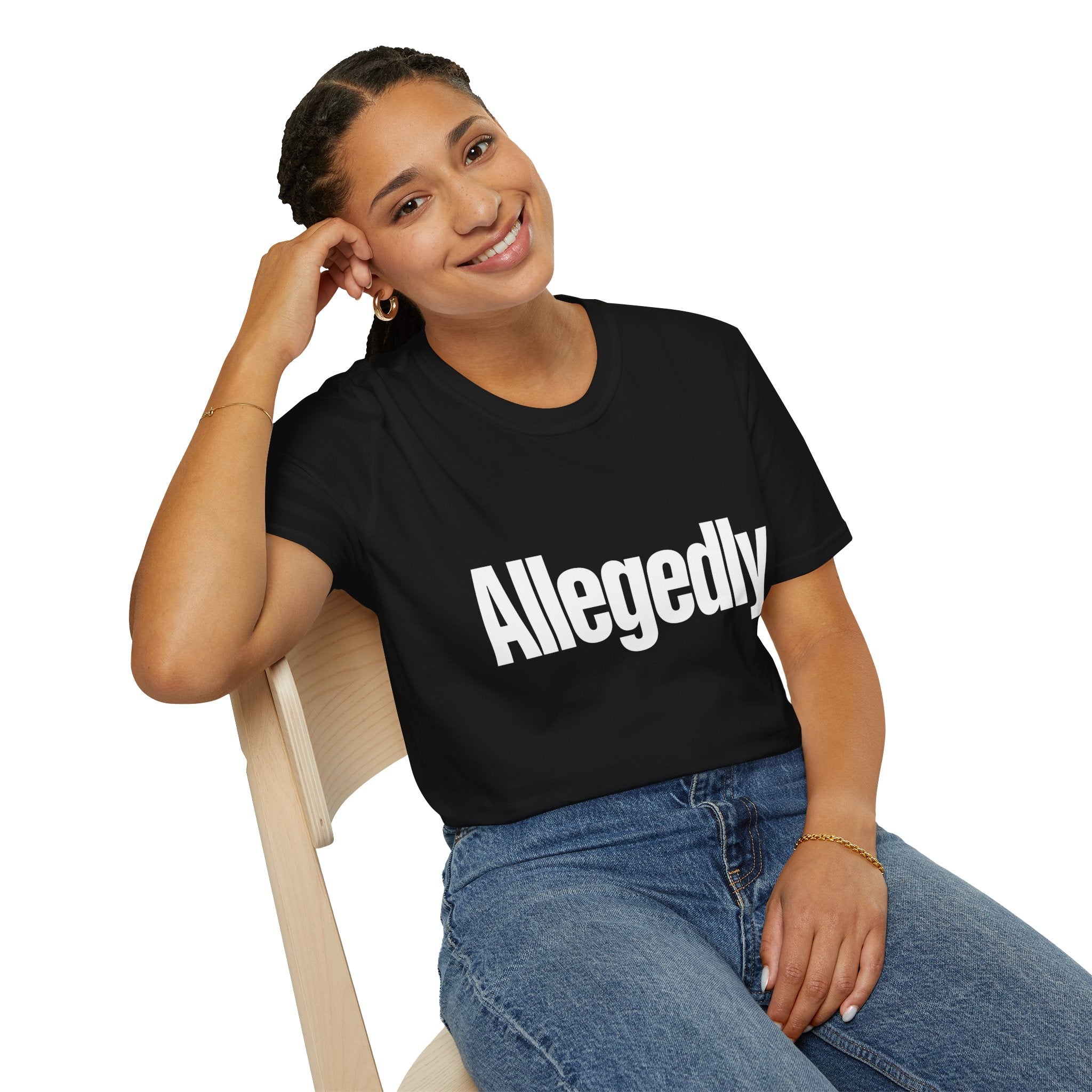Sarcastic Funny Tee — Allegedly Funny Graphic T-Shirt