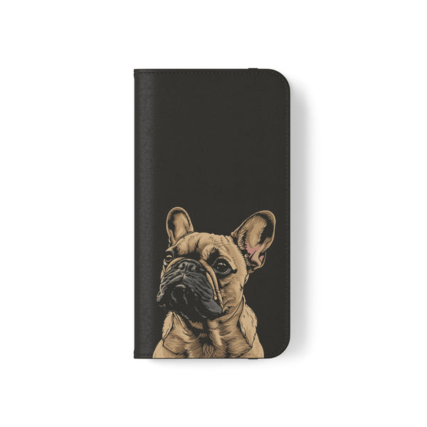French Bulldog Phone Case | I Love My Frenchie Wallet Phone Case Gifts | IPhone & Samsung Galaxy French Bulldog Flip Cases