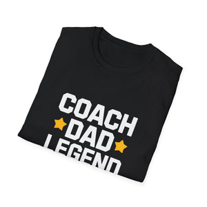 Father T-Shirt Coach Dad Legend 2 Shirt Father T-Shirt Coach Dad Legend 2 Shirt