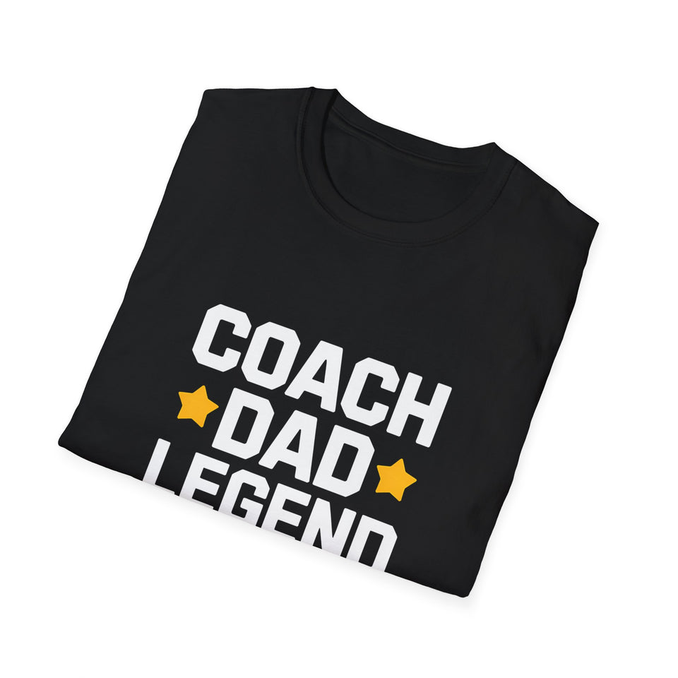 Father T-Shirt Coach Dad Legend 2 Shirt