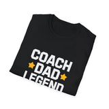 Father T-Shirt Coach Dad Legend 2 Shirt Father T-Shirt Coach Dad Legend 2 Shirt