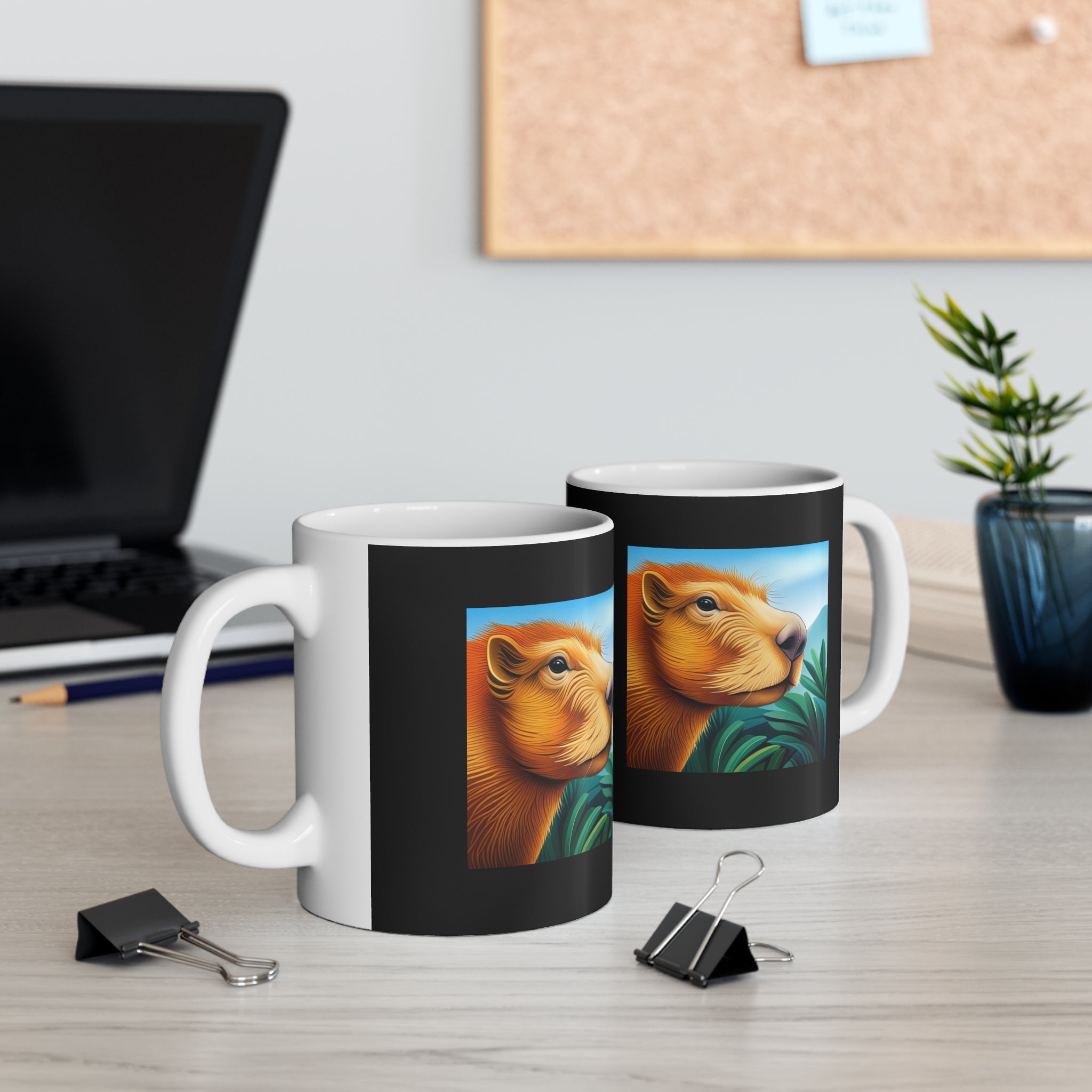 Capybara Mug 2 | Capybara Coffee Mug | Cute Coffee Mug 11oz