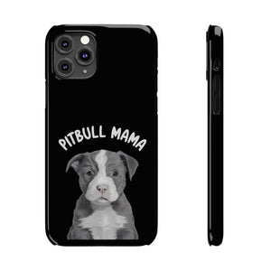 Premium Pitbull Mama iPhone Case | Pitbull Gifts Slim Phone Cases Premium Pitbull Mama iPhone Case | Pitbull Gifts Slim Phone Cases