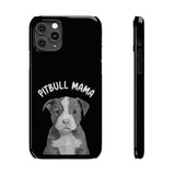 Premium Pitbull Mama iPhone Case | Pitbull Gifts Slim Phone Cases Premium Pitbull Mama iPhone Case | Pitbull Gifts Slim Phone Cases