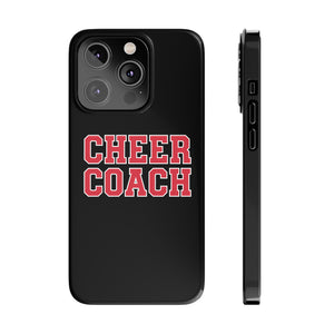 Premium Cheer Coach iPhone Case | Cheer Coach Gifts Slim Phone Cases Premium Cheer Coach iPhone Case | Cheer Coach Gifts Slim Phone Cases