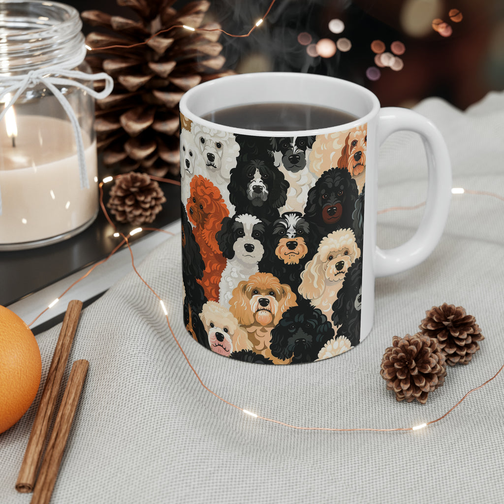 Poodle Mug | Poodle Coffee Mug | Cute Poodle Gifts | Funny Poodle Presents | Poodle Mug 11oz
