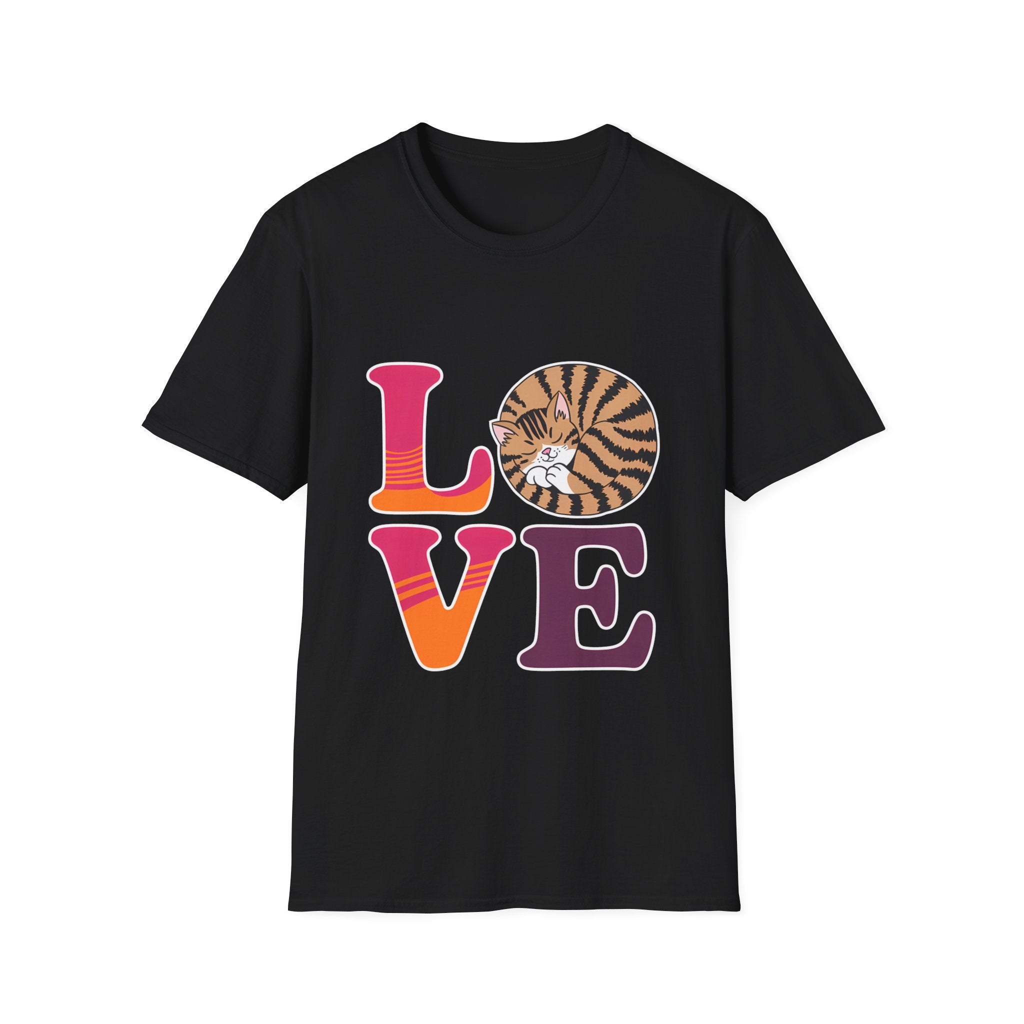 Love Cats Cat Shirt | Cat Gift | Unisex Cat T Shirt Secondary image