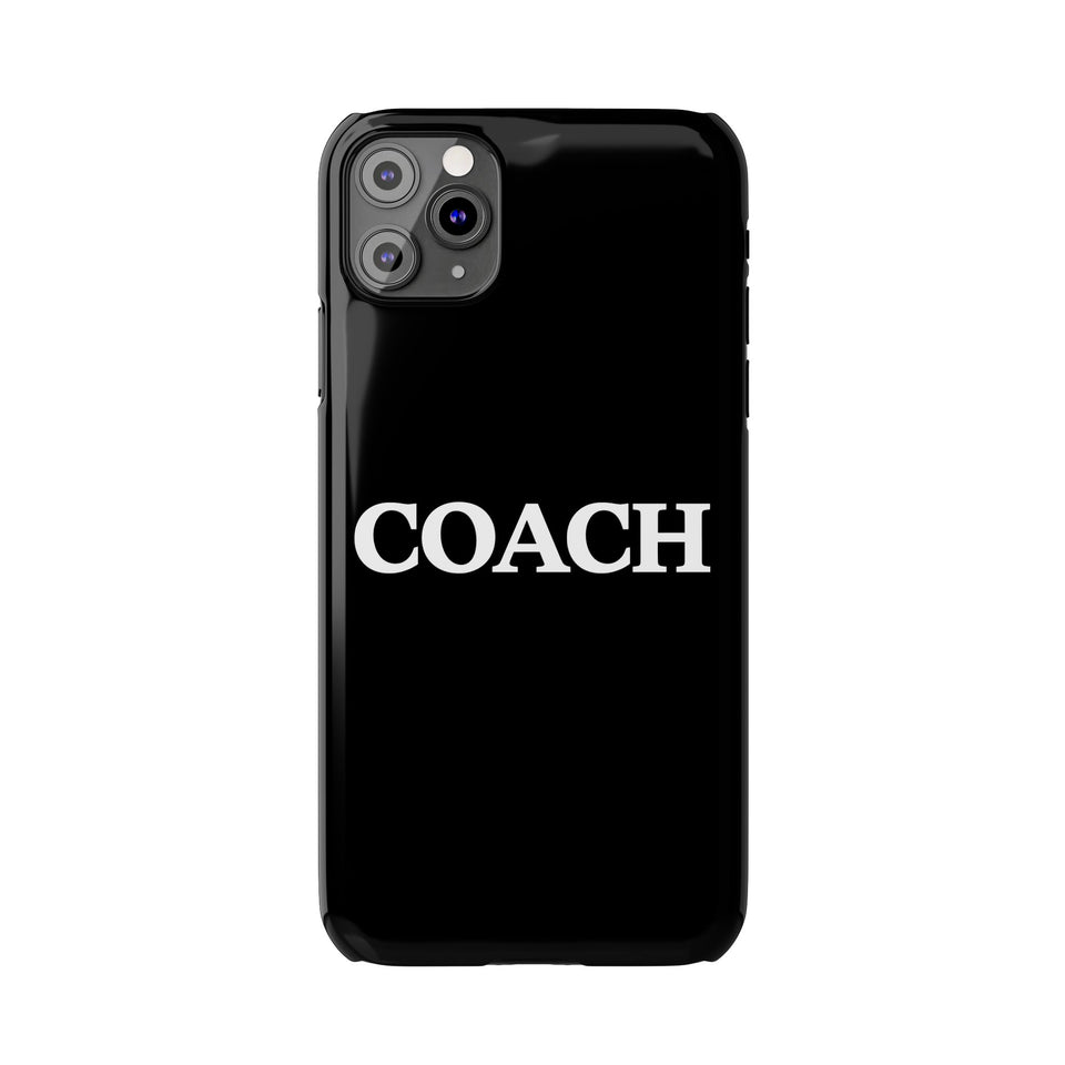 Premium Coach iPhone Case | Coach Gifts Slim Phone Cases