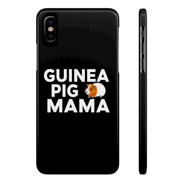 Cute Guinea Pig Mama Slim iPhone Cases | Guinea Pig Gift iPhone Case