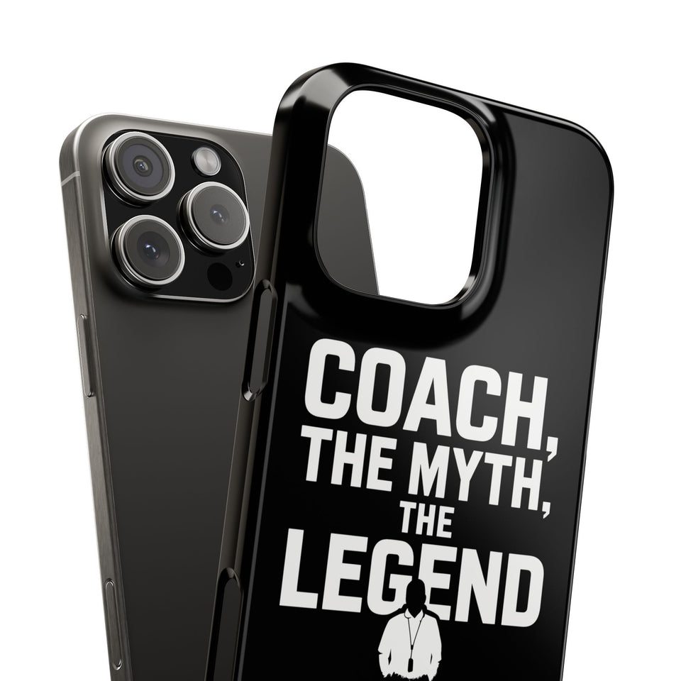 Premium Coach The Myth The Legend iPhone Case | Coach Gifts Slim Phone Cases