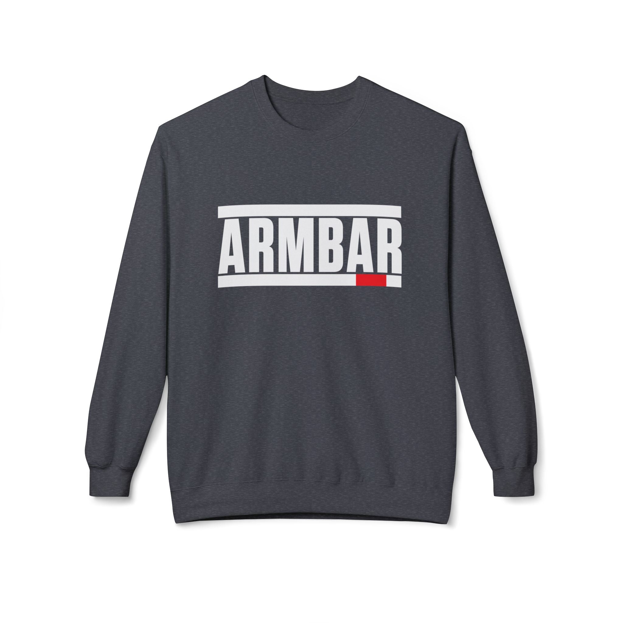 Brazilian Jiu Jitsu Armbar BJJ Unisex Midweight Softstyle Fleece Crewneck Sweatshirt Secondary image