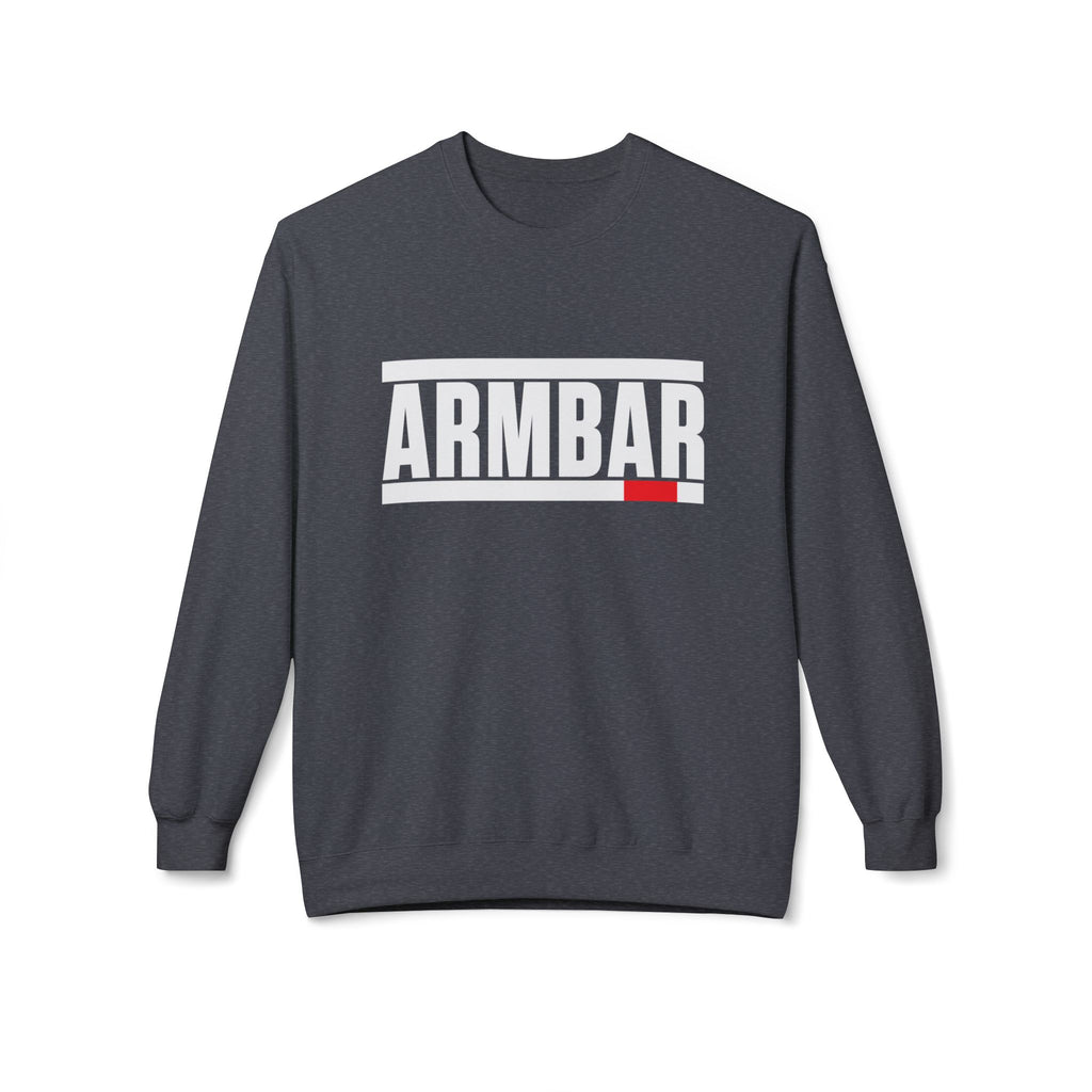 Brazilian Jiu Jitsu Armbar BJJ Unisex Midweight Softstyle Fleece Crewneck Sweatshirt