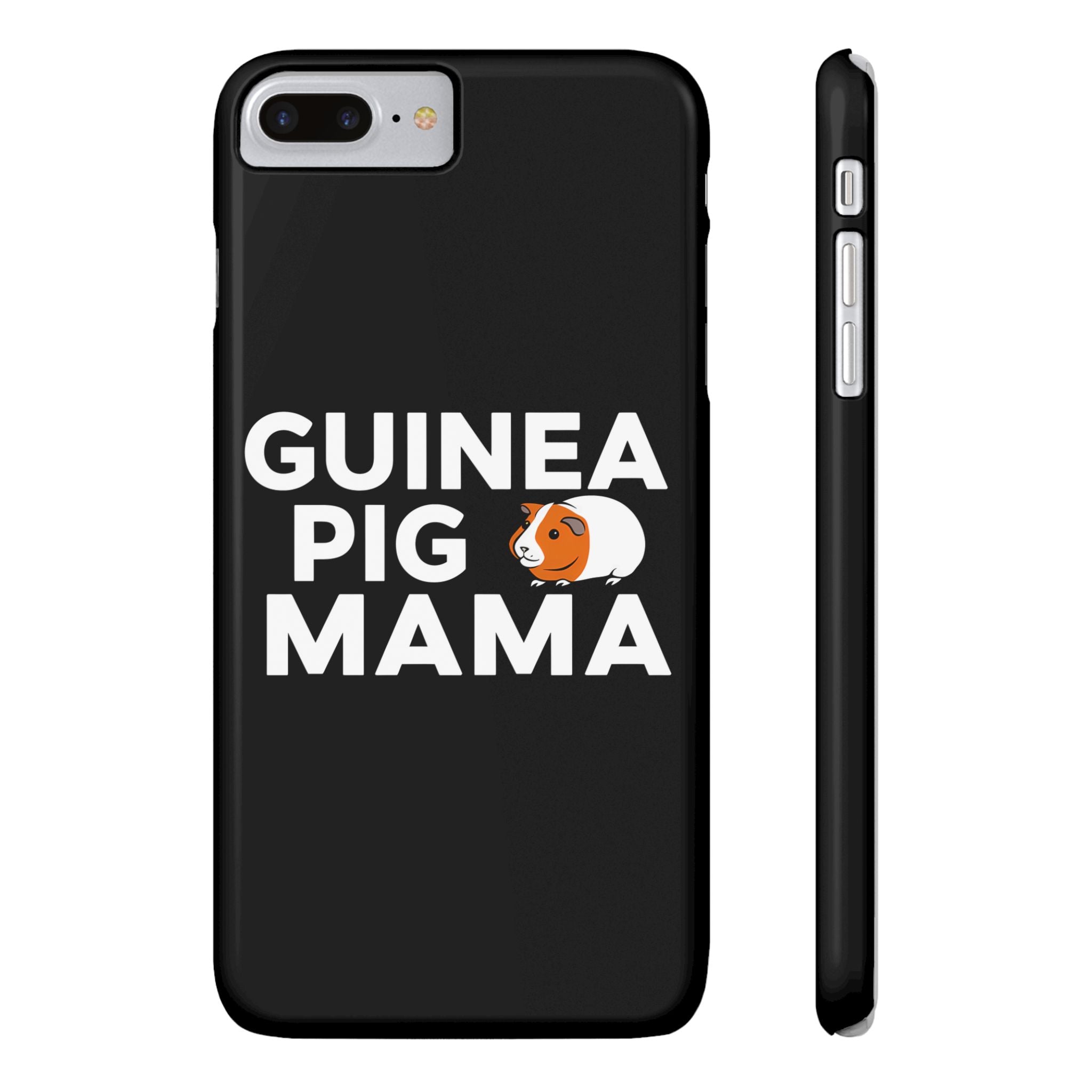 Cute Guinea Pig Mama Slim iPhone Cases | Guinea Pig Gift iPhone Case