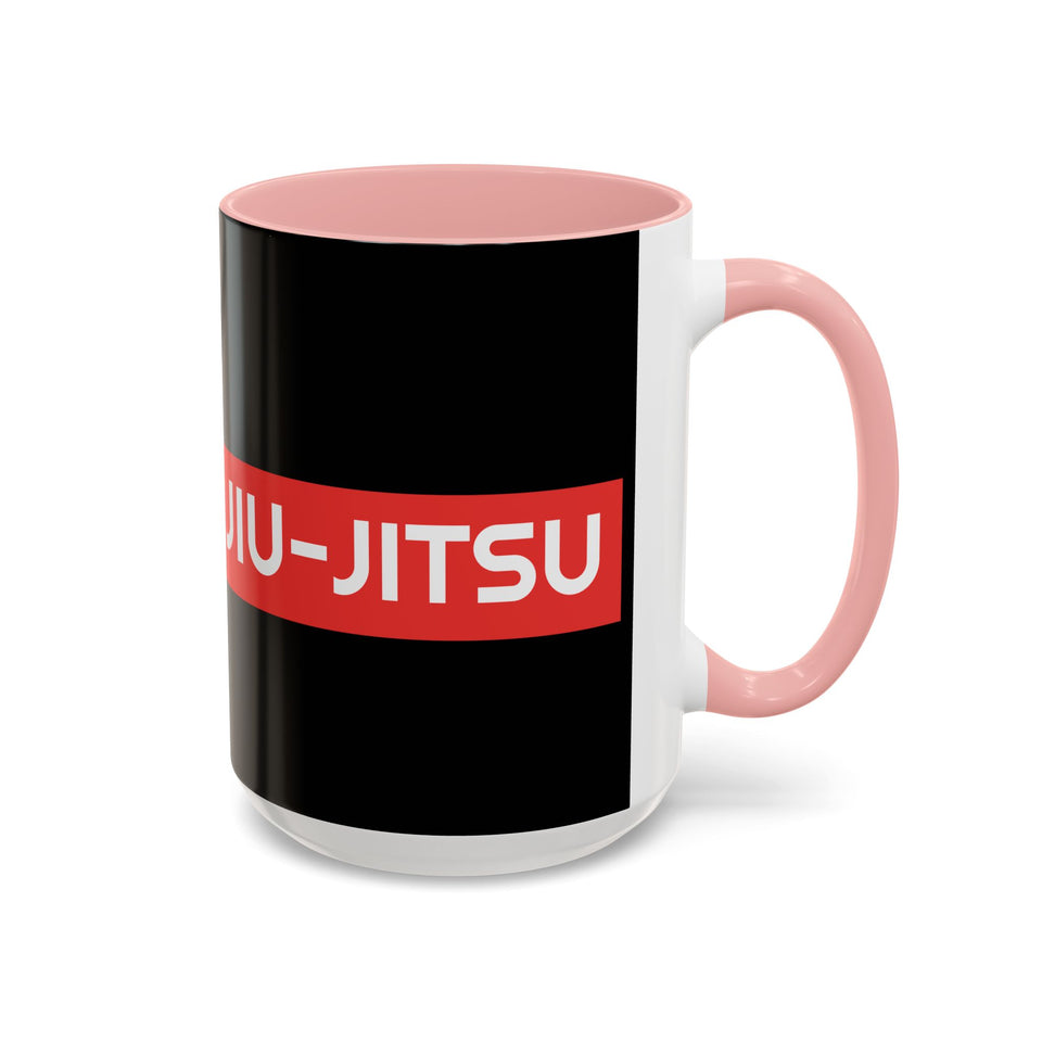 Brazilian Jiu Jitsu Surpassing | BJJ Accent Coffee Mug