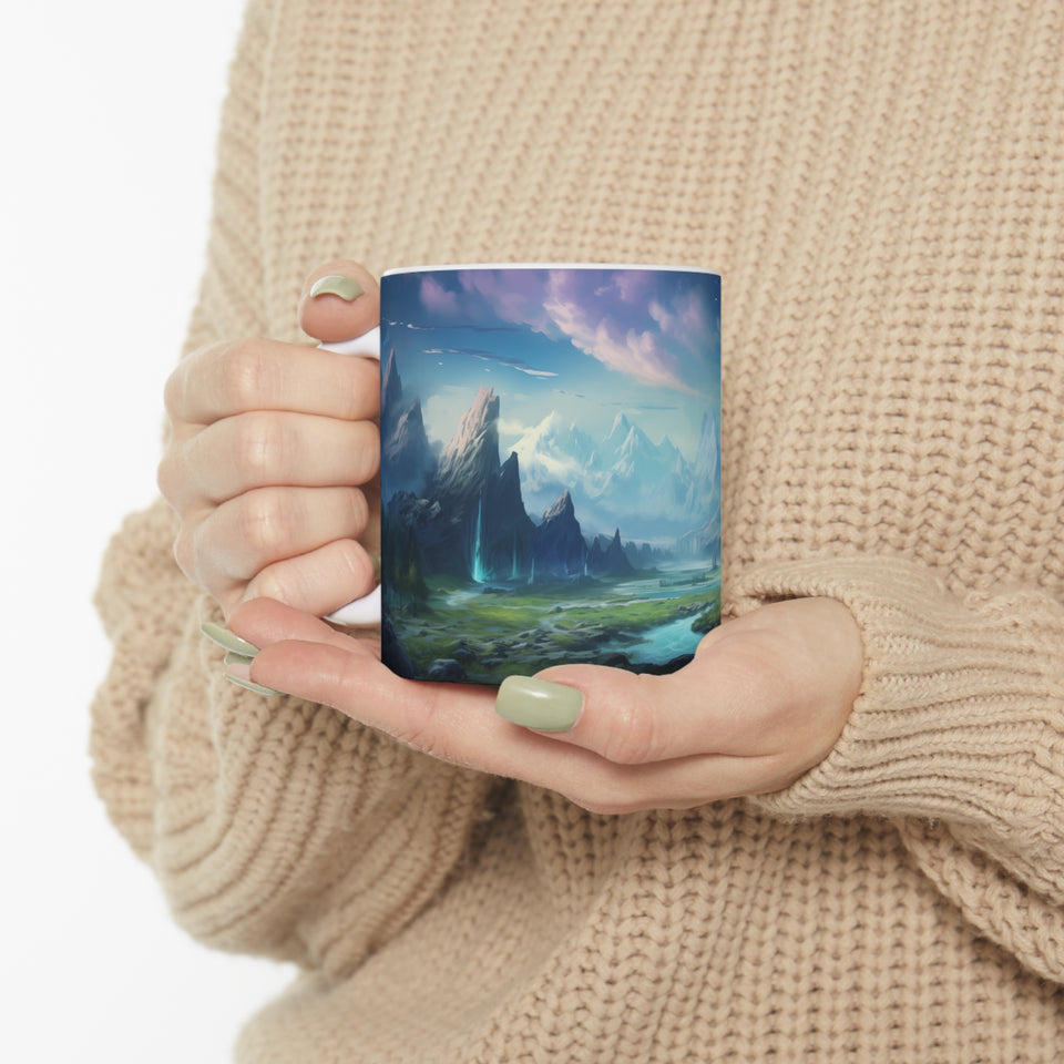 role playing game mug, fantasy mug, rpg mug, fantasy rpg coffee mug
