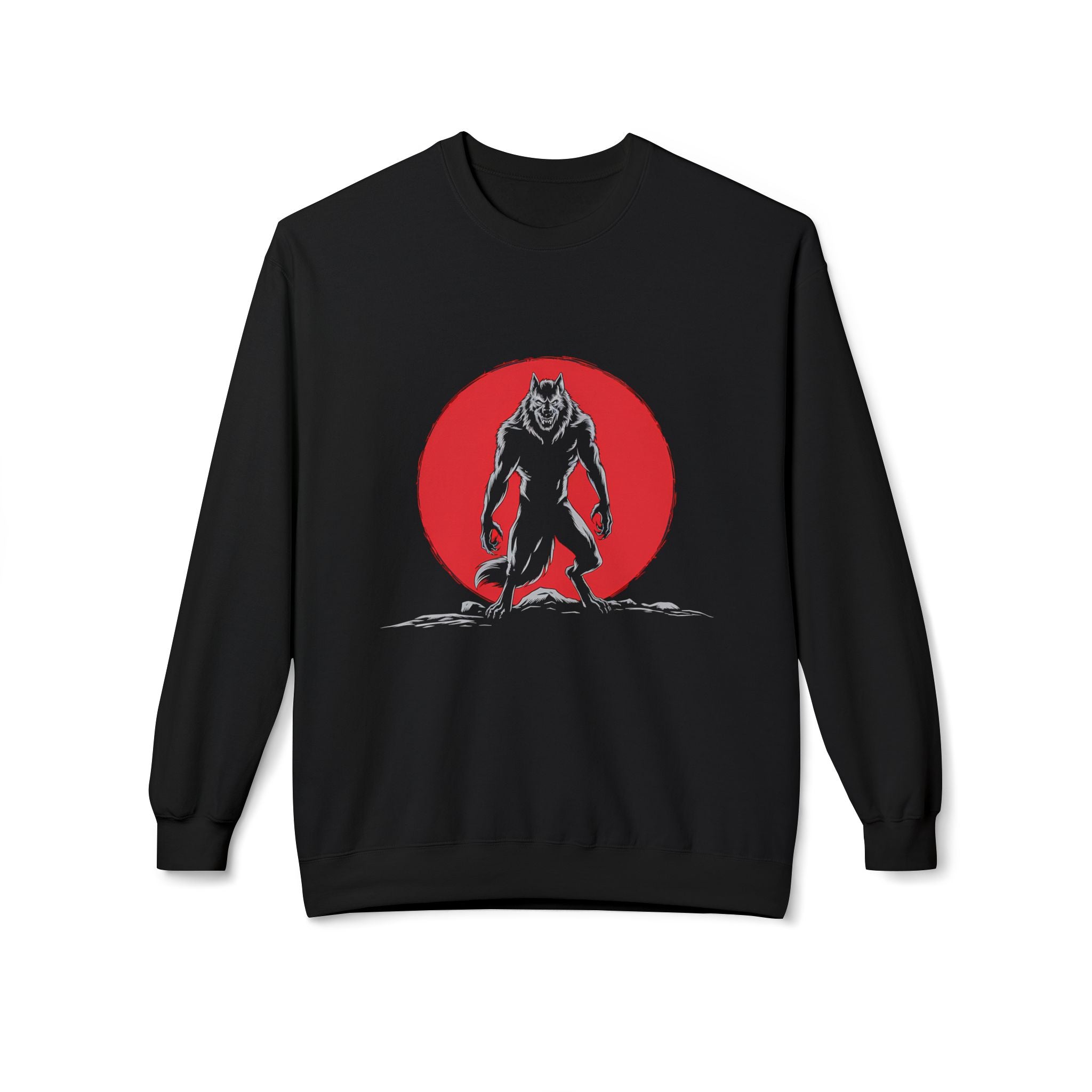 Werewolf Red Moon Sweatshirt
