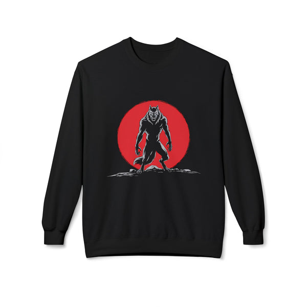 Werewolf Red Moon Sweatshirt