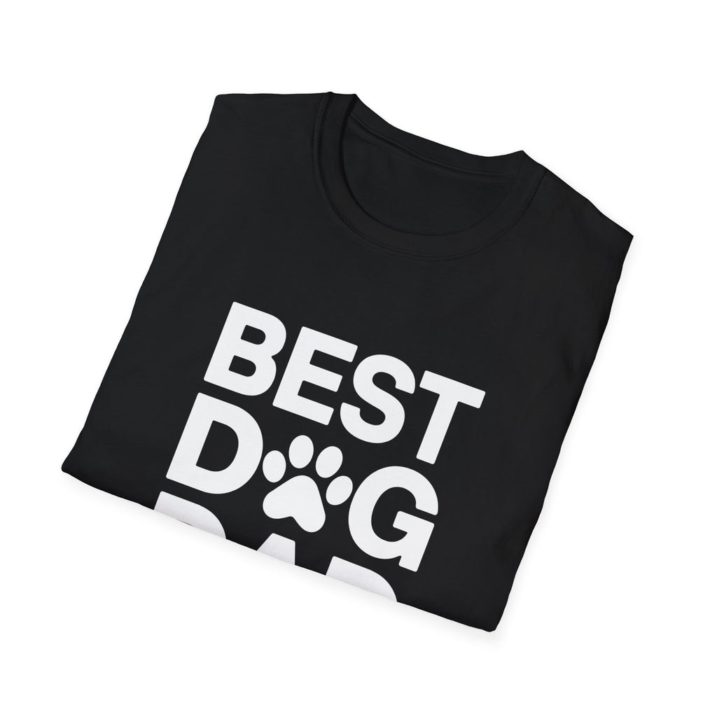 Best Dog Dad T-Shirt - Dog Dad Graphic Tee