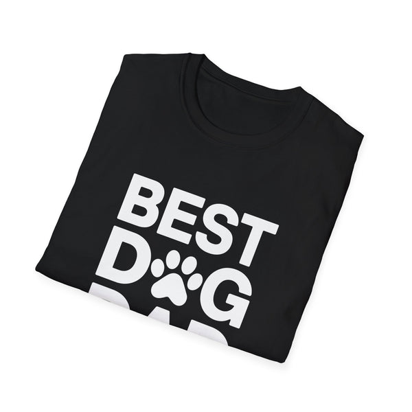 Best Dog Dad T-Shirt - Dog Dad Graphic Tee
