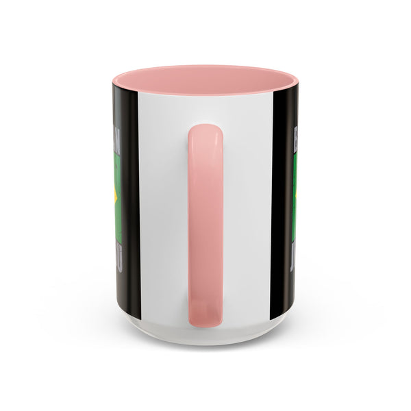 Brazilian Jiu Jitsu Flag 2 | BJJ Accent Coffee Mug