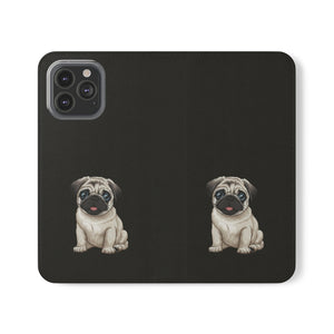 Pug iPhone & Samsung Wallet Phone Case | Pug Flip Cases Pug iPhone & Samsung Wallet Phone Case | Pug Flip Cases
