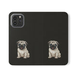 Pug iPhone & Samsung Wallet Phone Case | Pug Flip Cases Pug iPhone & Samsung Wallet Phone Case | Pug Flip Cases