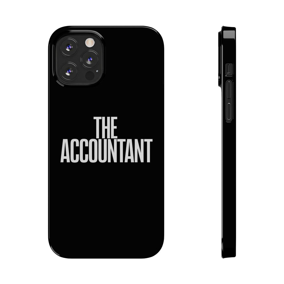 Premium The Accountant iPhone Case | Accountant Gifts Slim Phone Cases