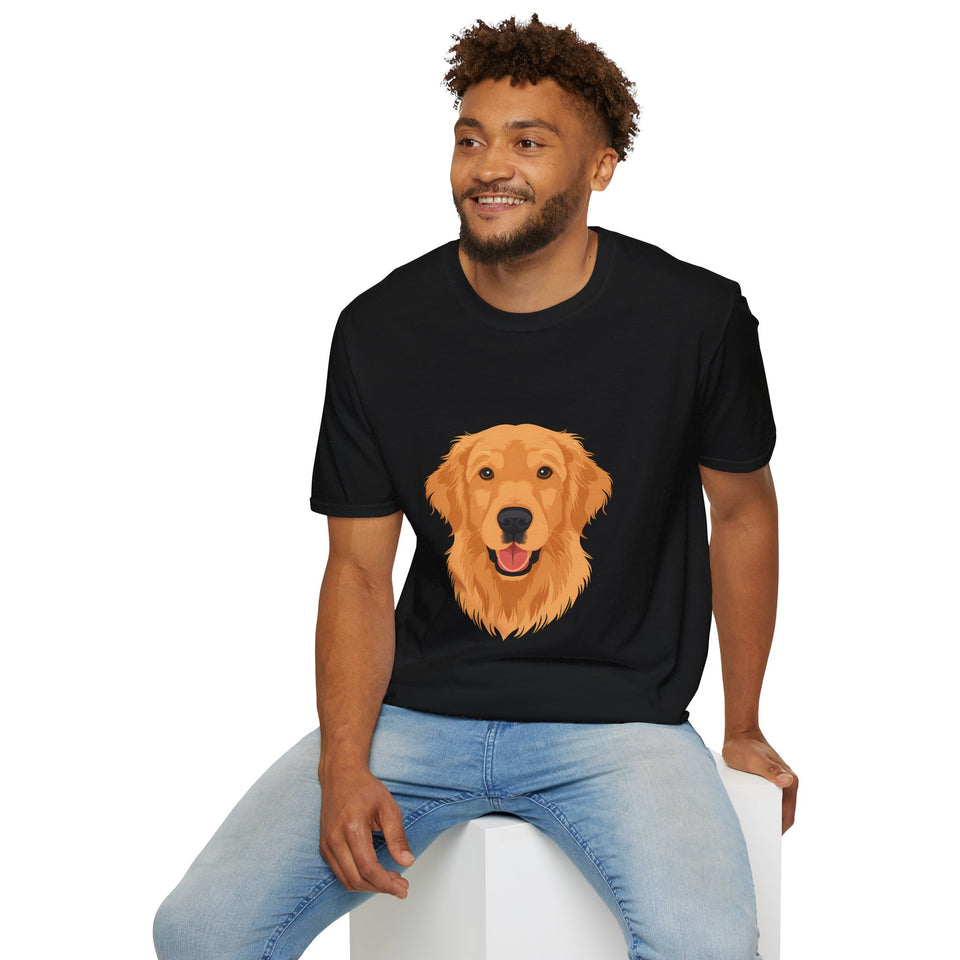 Cute Golden Retriever Shirt | Golden Retriever Gifts | Unisex Golden Retriever T Shirt