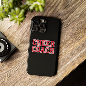 Premium Cheer Coach iPhone Case | Cheer Coach Gifts Slim Phone Cases Premium Cheer Coach iPhone Case | Cheer Coach Gifts Slim Phone Cases