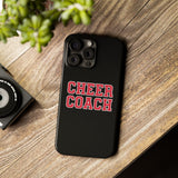 Premium Cheer Coach iPhone Case | Cheer Coach Gifts Slim Phone Cases Premium Cheer Coach iPhone Case | Cheer Coach Gifts Slim Phone Cases