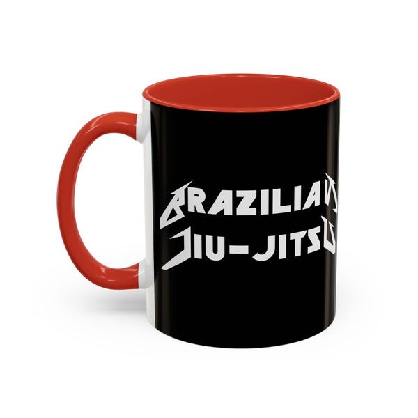 Brazilian Jiu Jitsu Metal | BJJ Accent Coffee Mug