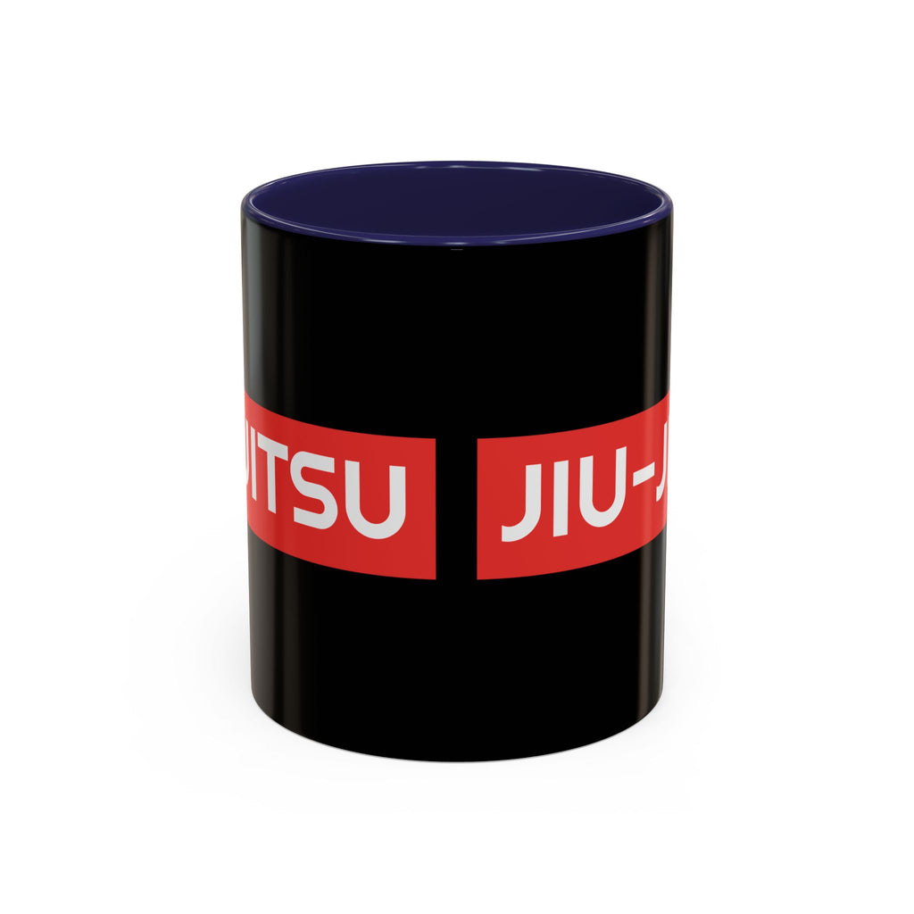 Brazilian Jiu Jitsu Surpassing | BJJ Accent Coffee Mug