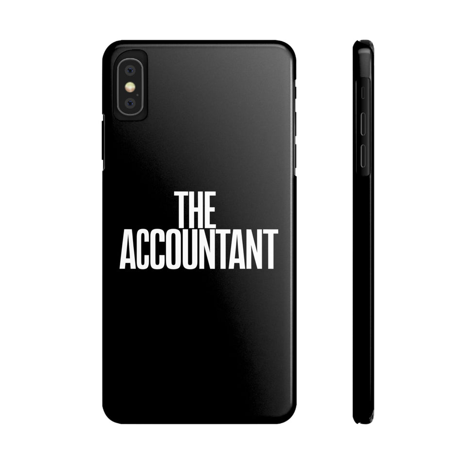 Premium The Accountant iPhone Case | Accountant Gifts Slim Phone Cases