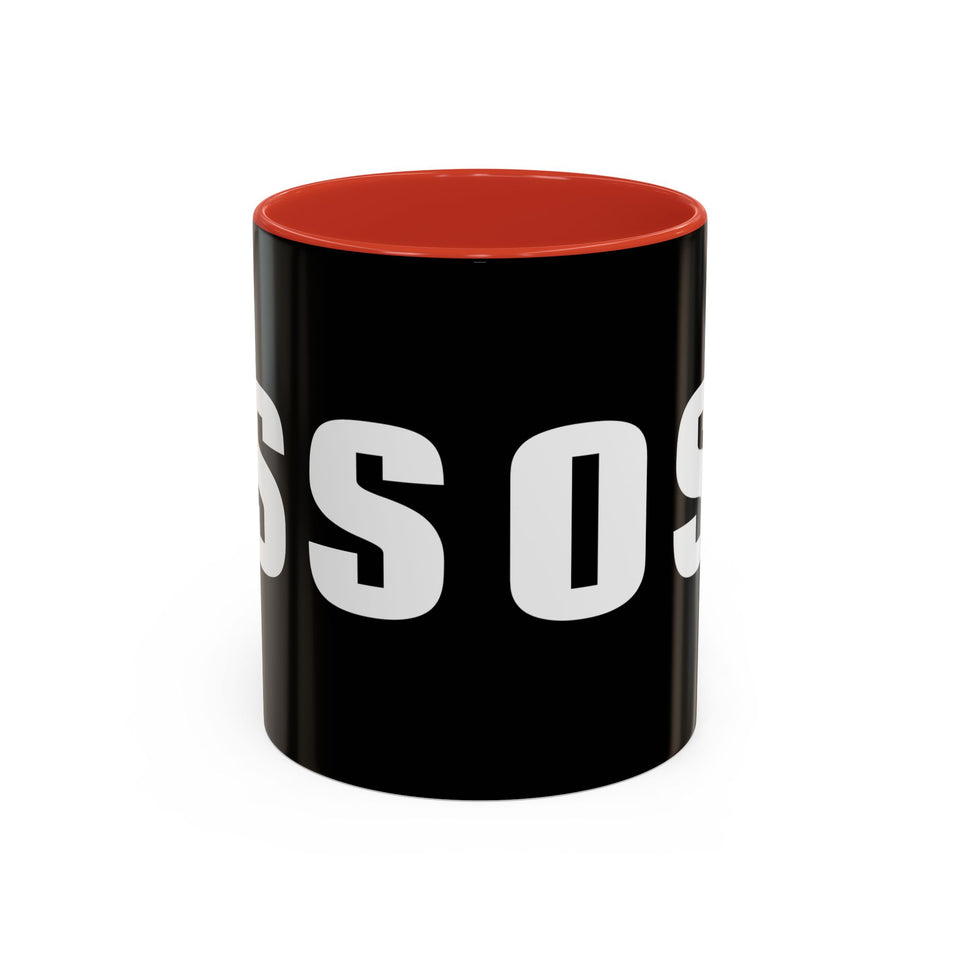 Brazilian Jiu Jitsu OSS | BJJ Accent Coffee Mug