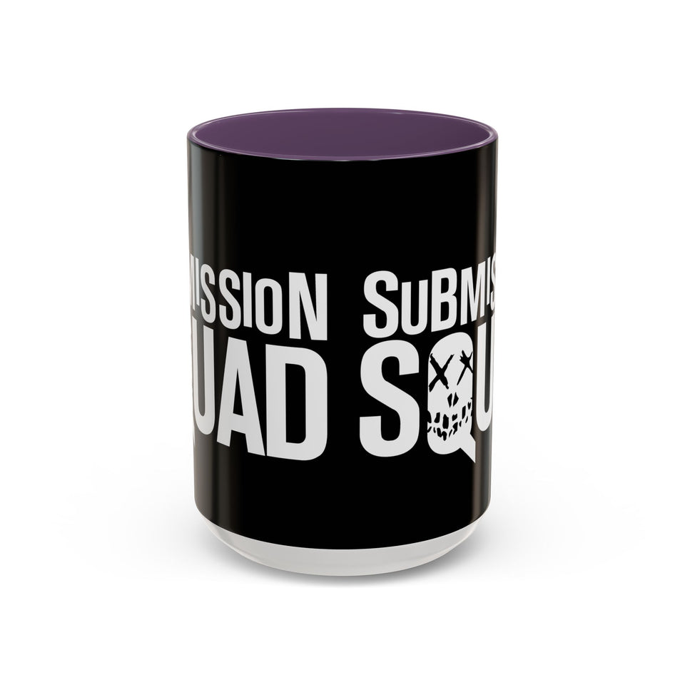 Brazilian Jiu Jitsu Submission Squad | BJJ Accent Coffee Mug