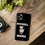Premium Pitbull Mama 2 iPhone Case | Pitbull Gifts Slim Phone Cases Premium Pitbull Mama 2 iPhone Case | Pitbull Gifts Slim Phone Cases