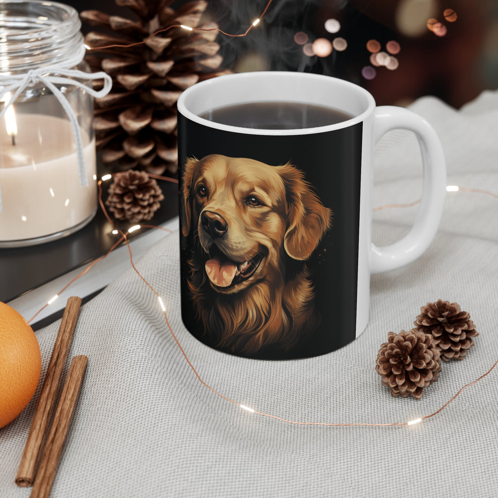 golden retriever gift, golden retriever mug, golden retriever coffee mug, golden retriever gifts for her, gifts for golden retriever lovers, golden retriever presents, golden retriever merchandise