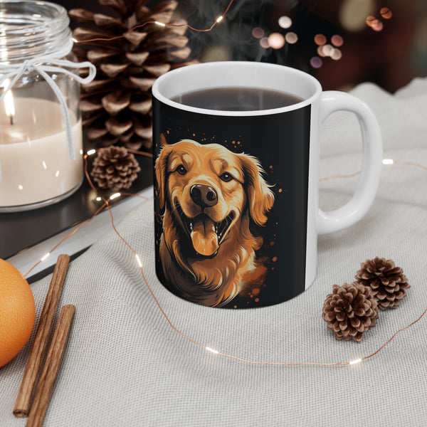 golden retriever gift, golden retriever mug, golden retriever coffee mug, golden retriever gifts for her, gifts for golden retriever lovers, golden retriever presents, golden retriever merchandise