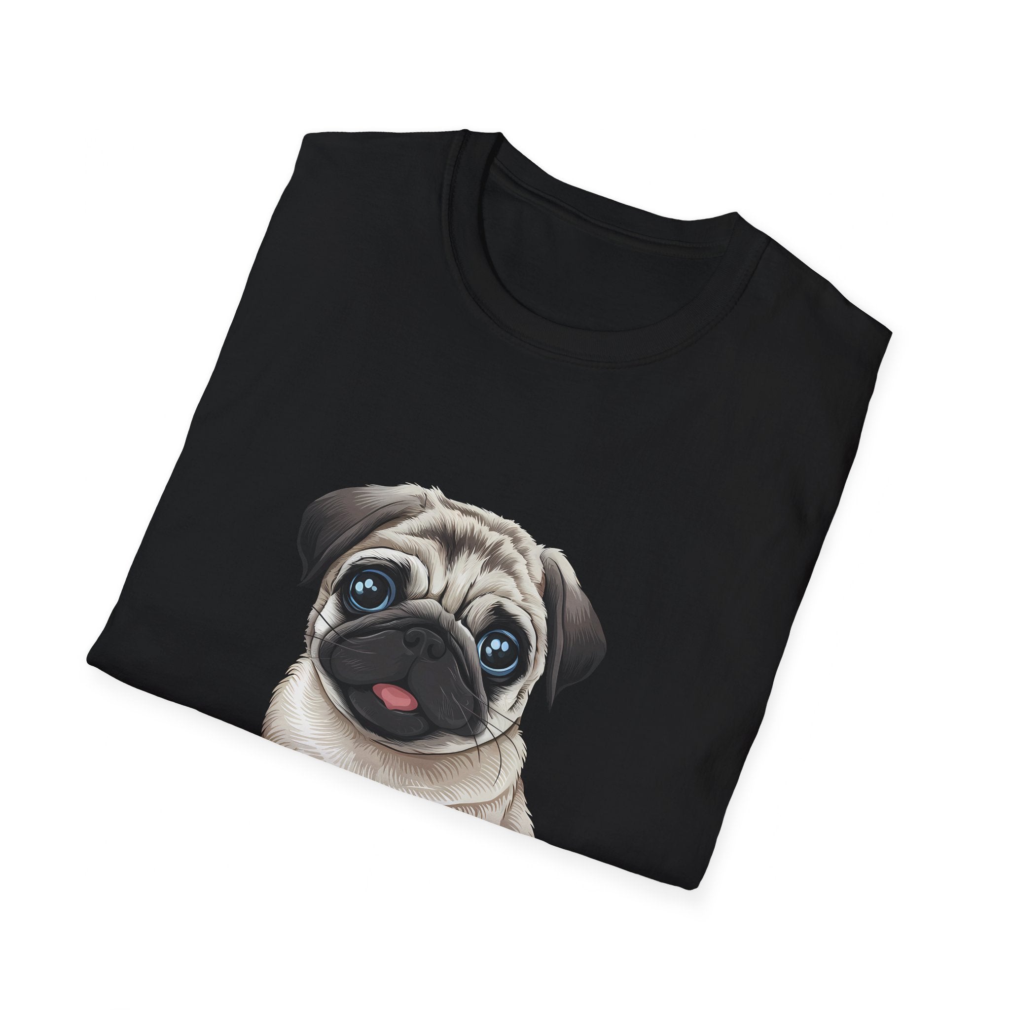 Cute Pug Puppy Shirt | Pug Gifts | Unisex Pug T Shirt